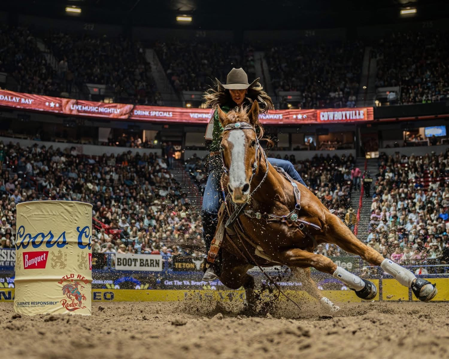 Andrea Busby & Jets Top Gun - Clinch 2024 NFR Average Title & Record