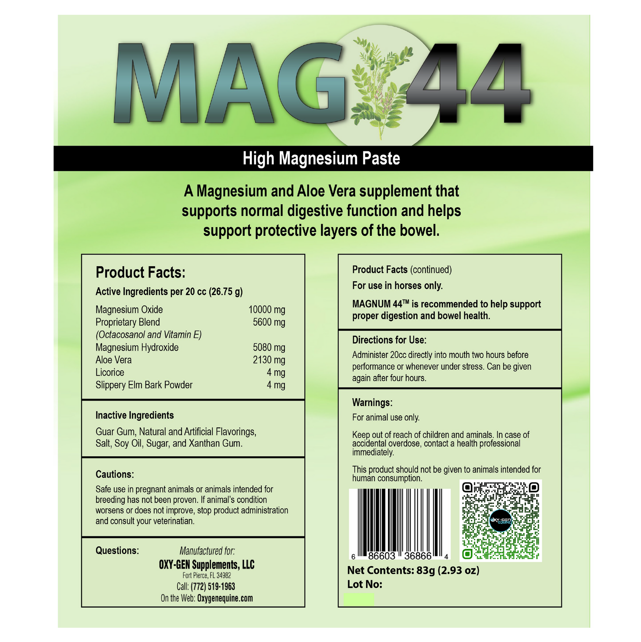 Mag-44 - Oxy-Gen Equine